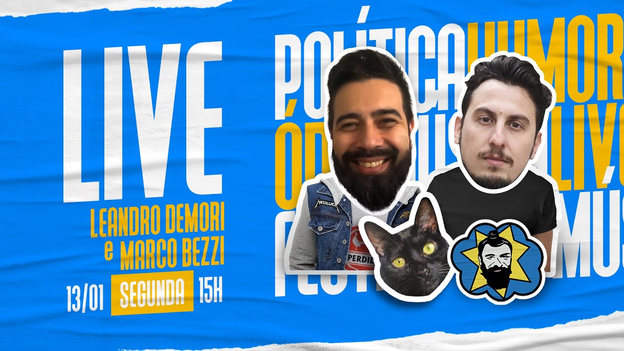 🔴 LIVE: AS NOTÍCIAS E POLÊMICAS DO DIA COM BEZZI E DEMORI | Galãs Feios