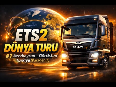 ETS2 Dünya Turu Başladı 🌍 #1 | ProMods + RoExtended Mega Harita