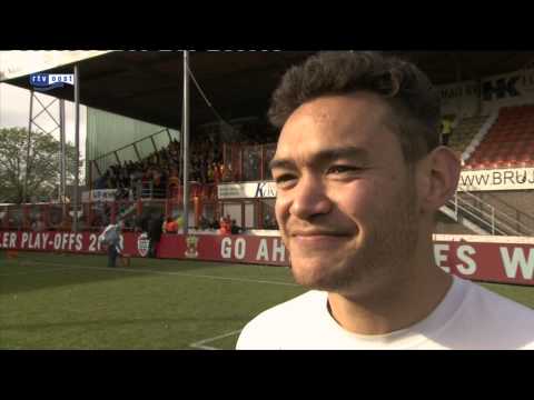 Xander Houtkoop na de promotie