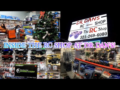 The Rc Shop at Dr Dan's Titusville Florida. This shop is loaded!!!