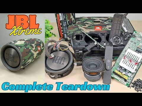 JBL Xtreme Bluetooth Speaker Teardown | How to Disassemble