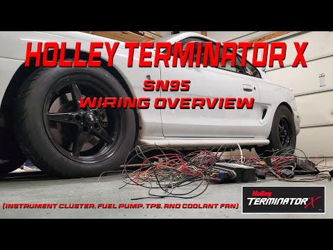 SN95 Holley Terminator X wiring overview (stock gauges, fuel pump, ect)