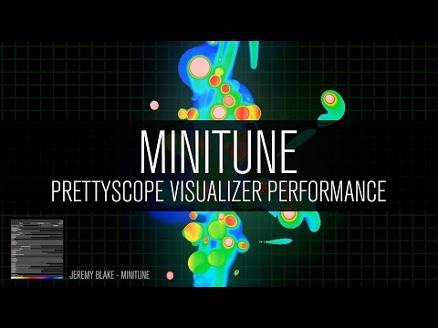 Jeremy Blake - Minitune (PrettyScope Visualizer Performance)