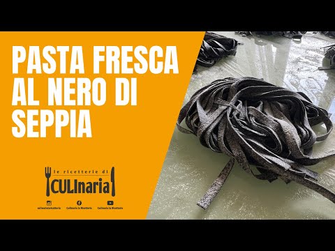 PASTA FRESCA al NERO di SEPPIA