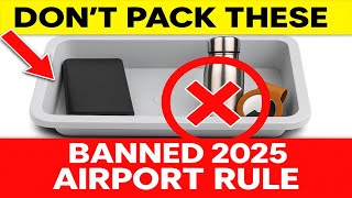 DON’T PACK THIS in 2025 – Hidden Airport Rules Airlines Won’t Tell You