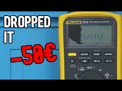 I droped my fluke...