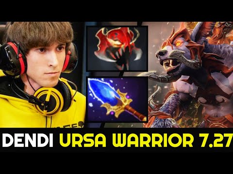 Madness + Scepter Meta is back - DENDI Ursa Warrior 7.27 Dota 2