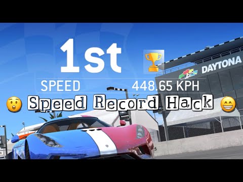 Speed Record Hack • Works with every car and every race. ￼