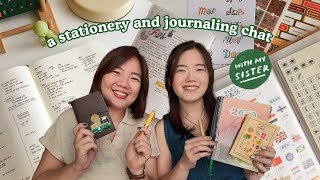 Stationery & Journaling Chat with My Sister | Abbey Sy