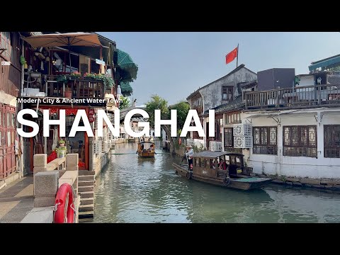 Shanghai | Not like influencers claim. From Zhujiajiao Ancient Town to The Bund.  China Silent vlog.