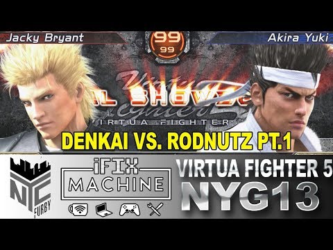 [Virtua Fighter 5] NYG 13 @ IFixMachine Arcade - Denkai vs Rodnutz Part 1 [1080p/60fps]