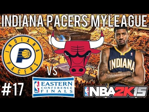 NBA 2K15 Indiana Pacers MyLEAGUE: The Bulls, Again?? (R3G4) (EP17)