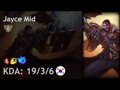 Jayce Mid vs Fizz - KR Challenger Patch 8.3