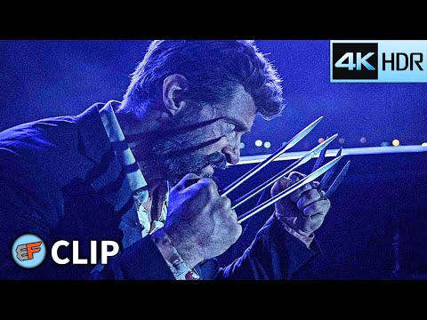 Wolverine vs Thugs - Opening Scene | Logan (2017) 4K HDR Movie Clip