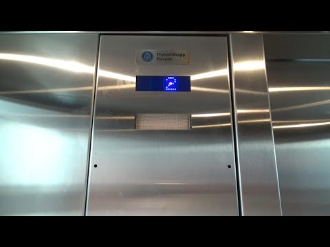 ThyssenKrupp Traction Glass Elevator at The Peace Center Concert Hall in Greenville SC