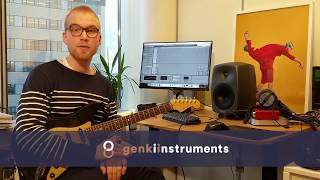 Video thumbnail for Using Wave with guitar by Genki Instruments