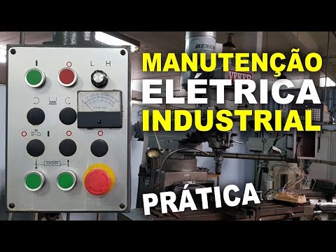 MANUTENÇÃO elétrica INDUSTRIAL - Fresa