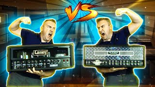Video thumbnail for Laney Ironheart 120 VS Mesa Boogie 3ch 100w Dual Rectifier HIGH GAIN SHOOTOUT by Cryptic Mask Guitar