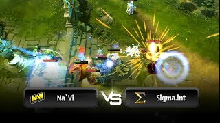 Na`Vi vs Sigma.int @ Raidcall EMS One Dota 2.