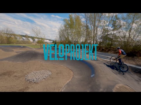 Veloprojekt - Pumptrack Borówiec - trailer FPV Poznań | www.dronowiec.pl