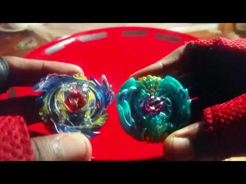 BEYBLADE BURST LIFE SIZED STADIUM BATTLE! GOD VALKYRIE VS BEAT KUKULCAN!
