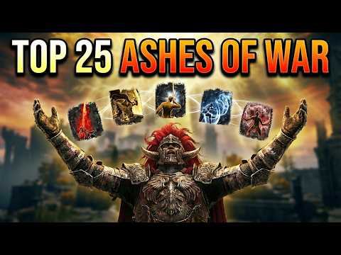 Top 25 Ashes of War Ranked. Elden Ring Tier List