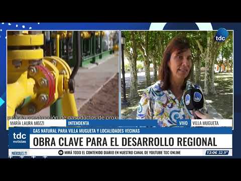 VILLA MUGUETA | EL NUEVO GASODUCTO BENEFICIARÁ A CORONEL ARNOLD, PUEBLO MUÑOZ, ARMINDA Y FUENTES