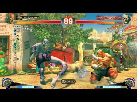 Fusuma great (Dhalsim) vs EX D (Sagat) - AE 2012 Match *720p*