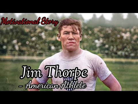 Jim Thorpe motivational video I Olympics | Inspirational | Athlete | Shoes | American 1912 Olympics