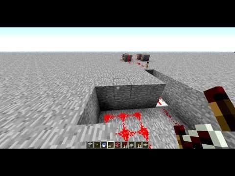 Minecraft: Redstonesähellystä yksinkertainen ansa