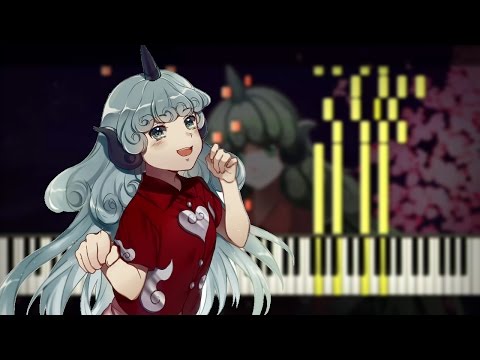 [Piano Solo] Touhou 16 - A Pair of Divine Beasts | Synthesia Tutorial | Arrangement