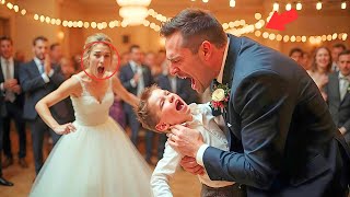 En la boda, MI NUEVO ESPOSO ABOFETEÓ A MI HIJO y dijo "ERES UN VERDADERO FASTIDIO"....