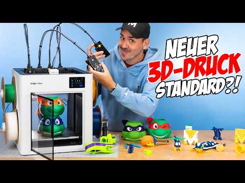 Snapmaker U1 | Multicolor 3D printer without waste - Prusa XL & AMS comparison