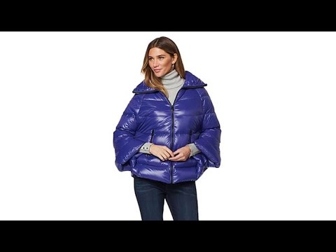Curations Caravan Packable Cape with Removable Hood