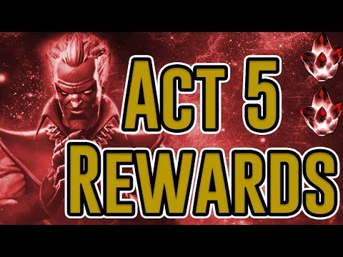 Act 5 100% Full Rewards!! DOUBLE 5* CRYSTAL OPENING | Stream Highlights