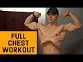BODYBUILDING STYLE CHEST WORKOUT