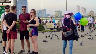 See The Evening Scene In Phnom Penh 2023 - Cambodia Tourism