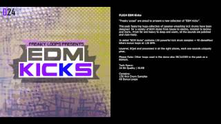 Video thumbnail for FL024 - EDM Kicks by FreakyLoops