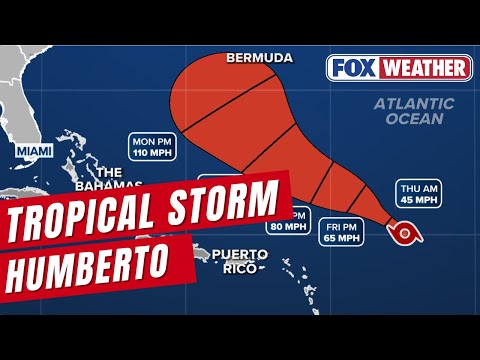 Tropical Storm Humberto Forms In The Atlantic