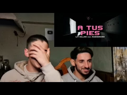 LIT killah, Rusherking - A Tus Pies [Visualizer] (Reaccion).