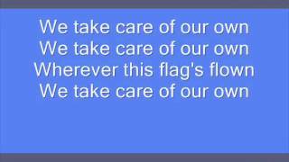 Bruce Springsteen - We Take Care Of Our Own (Lyrics)