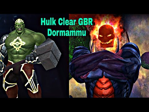 80 Level 2 Hulk Cleared GBR Dormammu With New Uniform - Marvel Future Fight