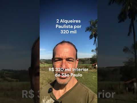 🌱 TERRA, ÁGUA E LOCALIZAÇÃO NO INTERIOR DE SÃO PAULO🚜 2 ALQUEIRES À VENDA EM AMÉRICO DE CAMPOS/SP