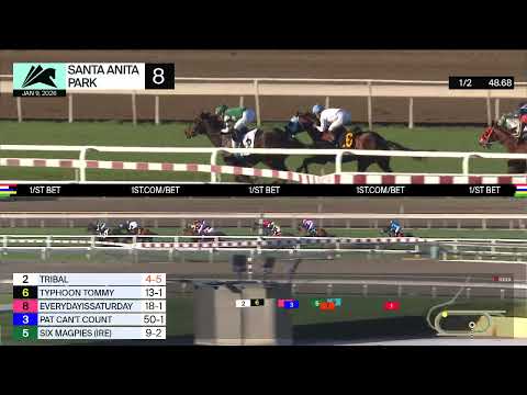 Empire’s Classic wins Race 8 on Friday, January 9 at Santa Anita Park