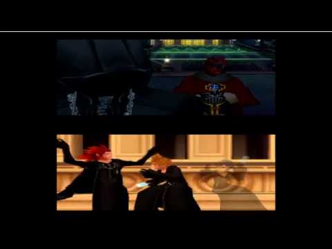 Kingdom Hearts 358/2 Days (DS) Cutscene #22 Riku defeats Roxas (FULL)