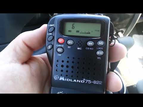 Midland 75-822 Citizen's Band (CB) Radio!