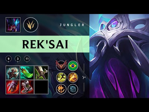 Rek'Sai Jungle vs Dr. Mundo - BR Grandmaster Patch 25.24