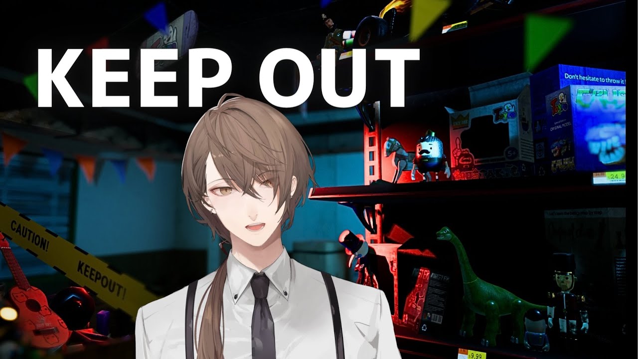 【KEEP OUT】神ゲーサーチャー 加賀美【にじさんじ/加賀美ハヤト】