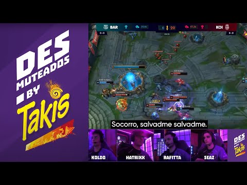 DESMUTEADOS BY TAKIS - BARÇA ESPORTS VS FINETWORK KOI - JORNADA 1 - SUPERLIGA - PRIMAVERA 2022