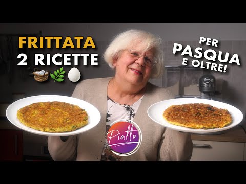 Frittata di Primavera con Erbe e Asparagi 🌿 2 Ricette della Nonna per Pasqua e Oltre